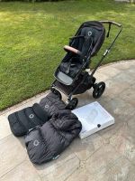 Bugaboo Fox Kinderwagen schwarz mit Sportsitz und Wanne Hessen - Königstein im Taunus Vorschau