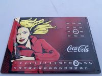 Coca-Cola Kalender/Metall/Magnet Werbung Bayern - Augsburg Vorschau