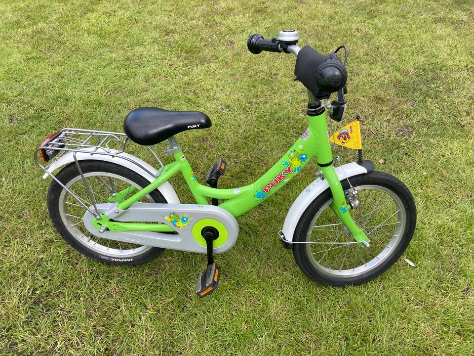 Puky Fahrrad 16 Zoll grün in Munster