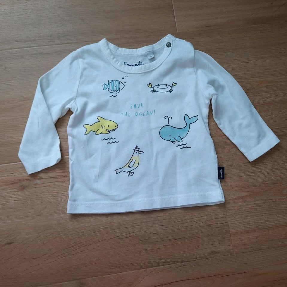 Sanetta langarm shirt baby 56 in Hilders