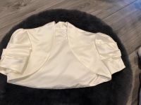 Bolero Brautjacke Brautkleid Creme Ivory Größe M Sachsen - Rackwitz Vorschau