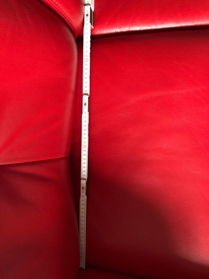 Rote Sessel/ Couch/ Sofa in Hannover
