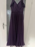 Abendkleid dunkellila Gr. 42 mit Glitzer Baden-Württemberg - Mögglingen Vorschau