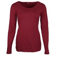 Leela Cotton Damen Langarmshirt Bio Baumwolle Rot S Yoga Hessen - Marburg Vorschau