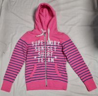 S 34 36 164 Superdry Hoodie Sweat Jacke pink warm Pulli Baden-Württemberg - Metzingen Vorschau