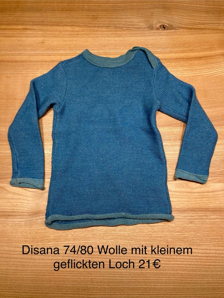 Langarmshirts, Pullover, Strickjacke Wolle und Wolle/Seide in Wasserburg am Inn