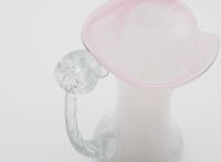 Vintage Murano Opalglas Karaffe Vase rosa Midcentury Berlin - Reinickendorf Vorschau