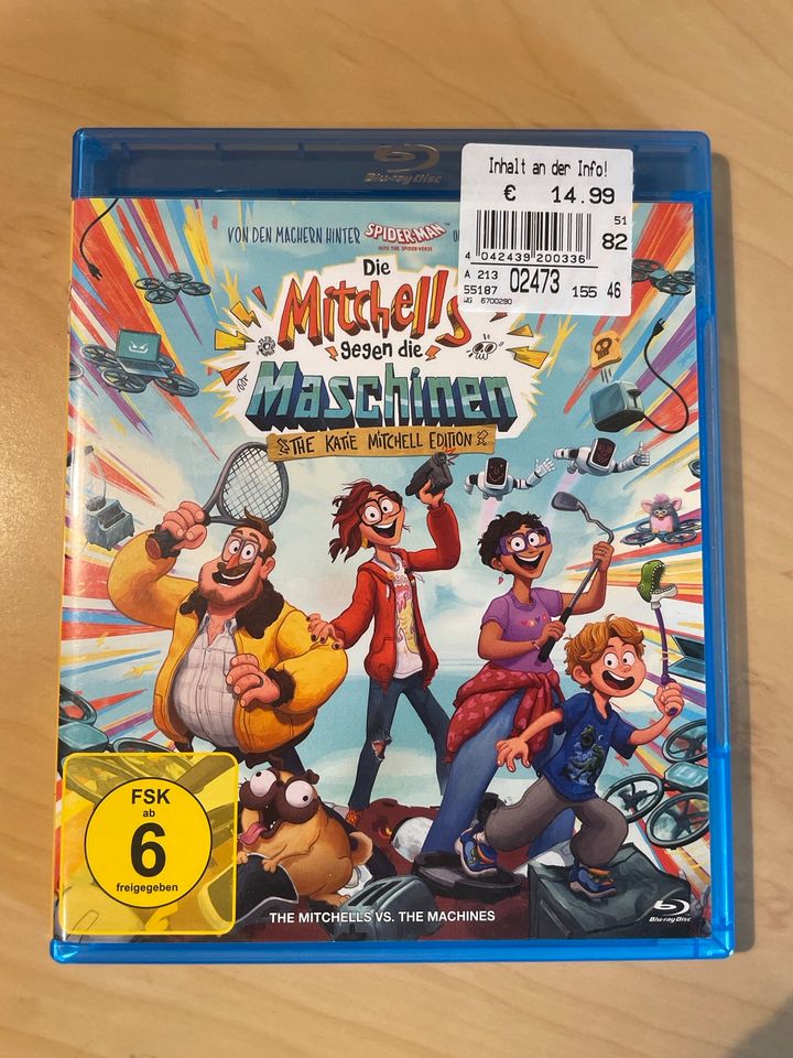 Blue-ray Disc - Die Mitchells gegen die Maschinen in Obernkirchen