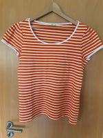 EDC Damenshirt, Größe XXL, orange/weiß gestreift Burglesum - Burg-Grambke Vorschau