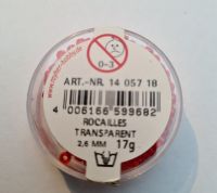 Rayher Rocailles Glasperlen 2,6 mm ø - Rot Hessen - Pfungstadt Vorschau