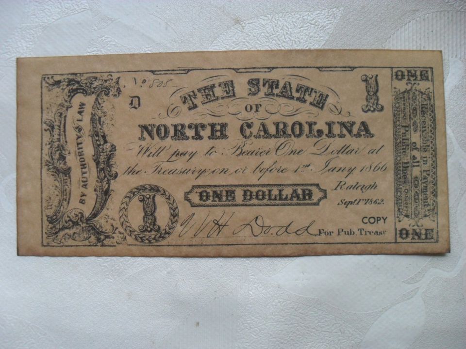 USA Banknoten - Civil war 1862 / 1863 - in Stuttgart