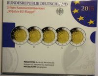 2 Euro-Gedenkmünzenset " 30 Jahre EU Flagge " BRD 2015 Nordrhein-Westfalen - Bergisch Gladbach Vorschau
