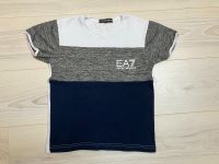 Jungsshirt T-Shirt Gr. 134 Junge Sommershirt gestreift elegant Brandenburg - Velten Vorschau