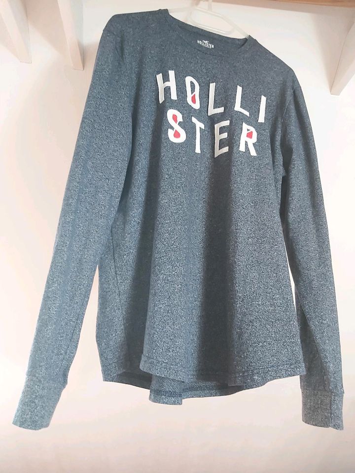 Hollister Langarm- Shirt, Größe L in Germering