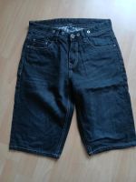 Schwarze Jeans Shorts Gr.28 Sachsen - Schöneck Vorschau