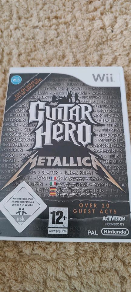 Guitar hero Metallica wii in Neuhof an der Zenn