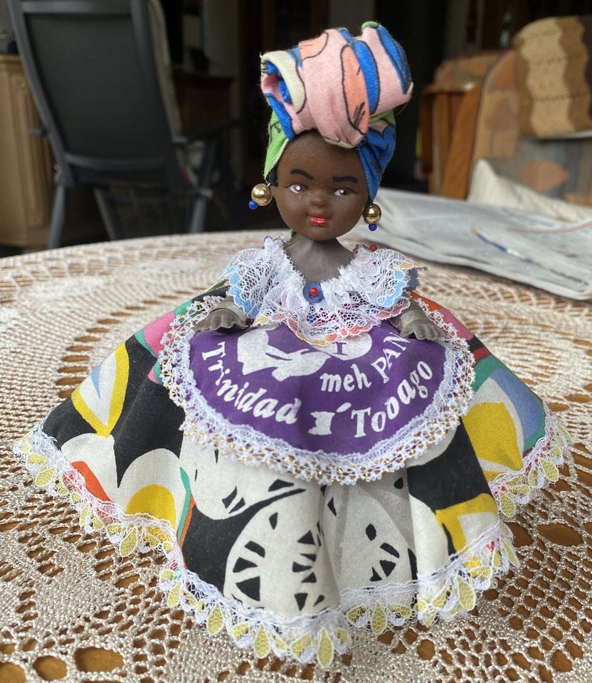 Puppe aus Trinidad & Tobago Carnival Tänzerin 16 cm in Bielefeld