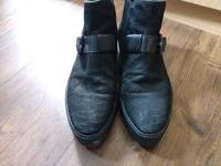 Damen Stiefelette ASH gr.38 Schwarz Düsseldorf - Benrath Vorschau