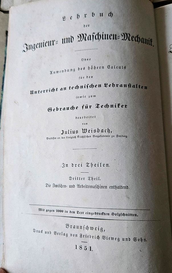 Lehrbücher für UhrmacherLehre in Darmstadt