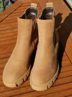 Tamaris chelsea boots mit Plateau 41 beige Leder guter Zustand Niedersachsen - Hameln Vorschau