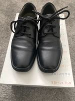 Geox Respira Halbschuhe Jungs Gr. 35 Schwarz Leder Top!! Niedersachsen - Vechelde Vorschau