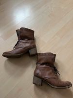 Damen Stiefel Stiefeletten braun Mustang Gr. 38 Bayern - Gunzenhausen Vorschau