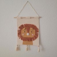 Gehäkeltes Löwe Wandbild, Kinderzimmer Dekoration Leipzig - Grünau-Ost Vorschau