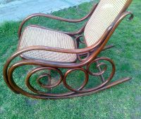 Orig. Jugendstil FISCHEL - wie THONET Schaukelstuhl um 1900 Ludwigsvorstadt-Isarvorstadt - Isarvorstadt Vorschau