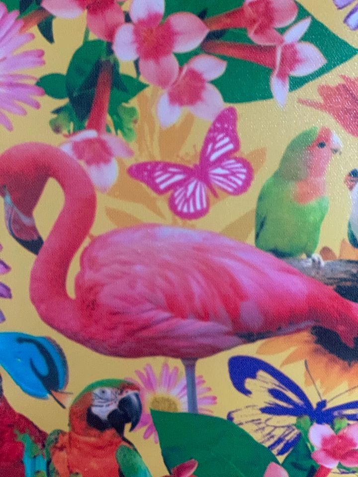 2 Bilder mit Flamingo Motiv/farbenfroh,Deko/Plakate in München