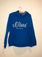 ❤ s.Oliver AUTHENTIC Damen Hoodie Gr. 38 M ❤ Sweatshirt blau Bayern - Kümmersbruck Vorschau