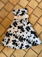 Trägerloses schwarz/weißes Kleid Baden-Württemberg - Ühlingen-Birkendorf Vorschau