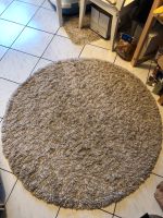 Teppich beige rund, Durchmesser 120cm Bayern - Senden Vorschau