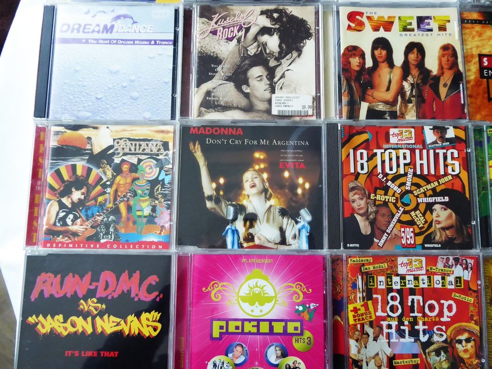 35 CD Set, Pop, Beat, Rock, Classic, diverses für Trödelmarkt in Karlsruhe