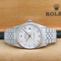 Rolex Datejust Stahl Weißgold Automatik Ref: 16234 mit Rolex Box Hamburg-Nord - Hamburg Eppendorf Vorschau