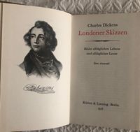 Charles Dickens, Londoner Skizzen, Leinen gebunden, 1978, bestens Baden-Württemberg - Pforzheim Vorschau