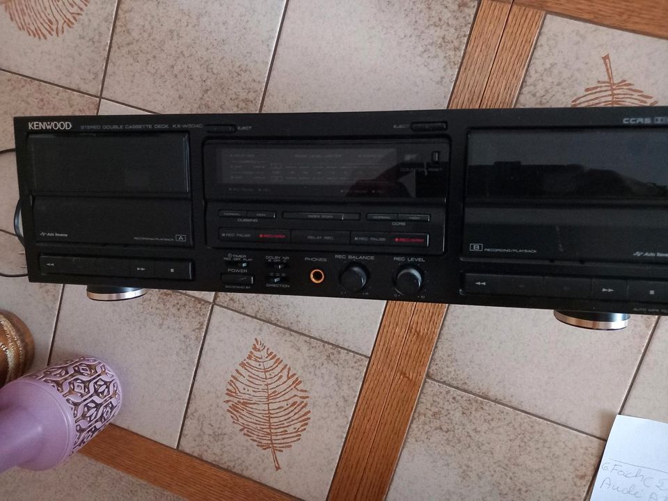 Stereo Double Cassette Deck Kenwood KX-W 5040 in Kassel