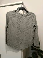 Graues Langarm Shirt (Löcher Muster) H&M (S) Niedersachsen - Langwedel Vorschau