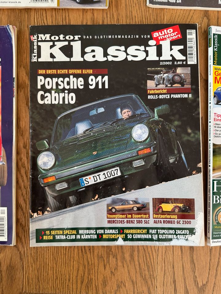 Motor Klassik, diverse Ausgaben plus Bonus in Bergisch Gladbach