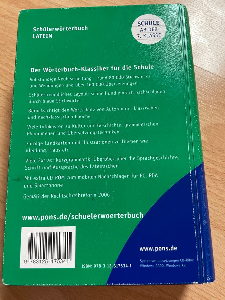 Schulwörterbuch Latein Pons in Paderborn