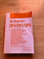 Suzuki DF4 / DF5 / DF6 Bedinungsanleitung Handbuch Bootsmotor Hessen - Rodgau Vorschau