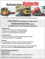 LKW Fahrer (CE FQN/95) (m/w/d) / Notdienstmitarbeiter (m/w/d) Baden-Württemberg - Achern Vorschau