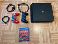 PS4 Pro 1TB mit Spiderman und 2 Controllern Nordrhein-Westfalen - Warburg Vorschau