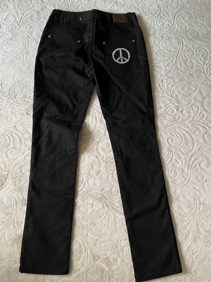Lederhose Wildleder Jeans schwarz Malvin gr 38 neu in Hamburg