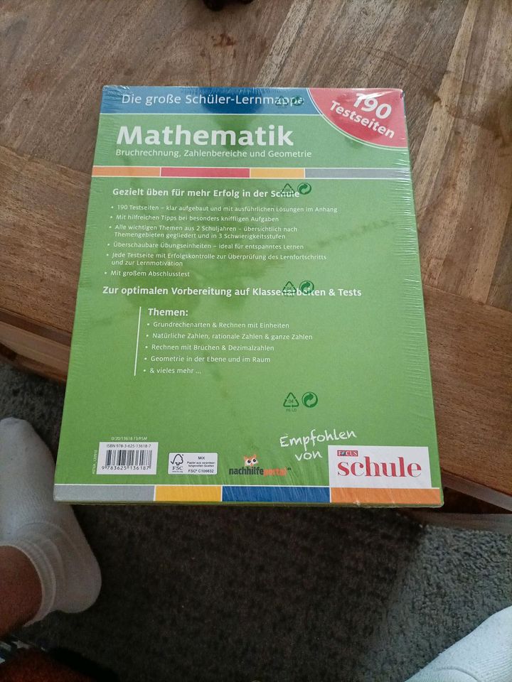 Die große Schüler lernmappe Mathematik 190 Seiten neu in Kerpen