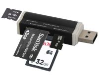 USB Card Reader Kartenlesegeät Kartenleser für SD/Micro SD/M2/M2P Mecklenburg-Vorpommern - Samtens Vorschau