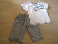 Shorts Bermudas Hose Jeans mit T-Shirt Shirt Gr.140 146 TOP Saarland - Schiffweiler Vorschau