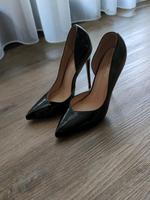 High Heels 37.5 Lack Leder  Elegant Abendkleidung Sachsen - Penig Vorschau