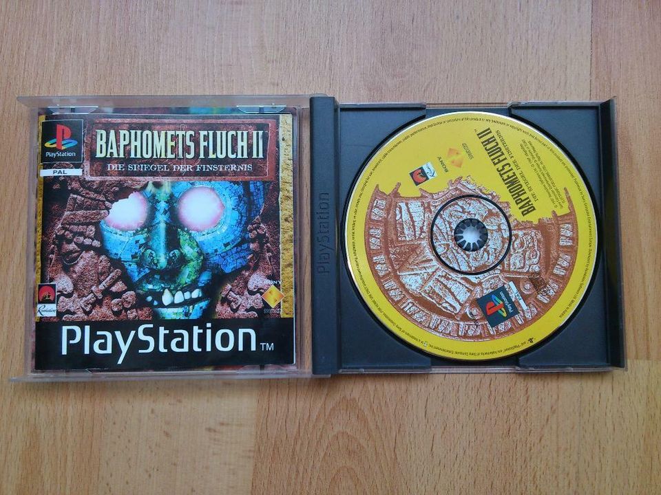 Baphomets Fluch 2 komplett OVP + Anleitung PS1 Playstation 1 PSX in Hannover