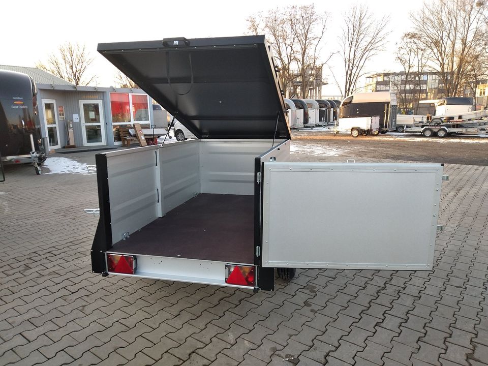 .Böckmann TPV Kofferanhänger Pkw Anhänger Deckelanhänger 750kg in Potsdam