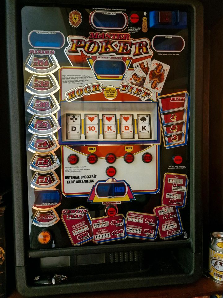 Spielautomat Master Poker in Brieselang